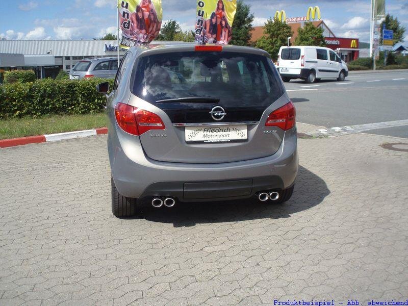 FMS Gruppe A Duplex Anlage Stahl Opel Meriva B Ab 06 10 1 4 16V 74k