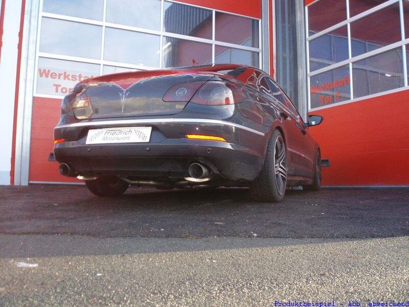 FMS Duplex Sportauspuff Edelstahl VW Passat CC 4 Motion 3CC 3 6l V6