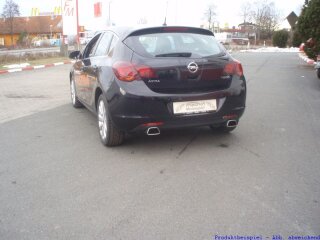 FMS Gruppe A Duplex-Anlage Stahl Opel Astra J 5-Tür(P-J,09-) 1.6Sidi Turbo 125kW