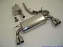 FMS Gruppe A Duplex-Anlage V2A Opel Antara (L-A, 02.06-09.10) 2.4l 103/123kW