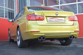 FMS 3 Zoll 76mm Duplex-Sportauspuff V2A BMW 3er F31 Touring (3K) 330d/dx 190kW