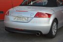 FMS 3Zoll 76mm Duplex-Sportauspuff Audi TT Front (8J,06-03.14) 2.0TFSI 147/155kW