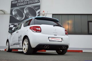 FMS Duplex-Sportauspuff Edelstahl Citroen DS3 (S, ab 10) 1.4l e-Hdi 50kW