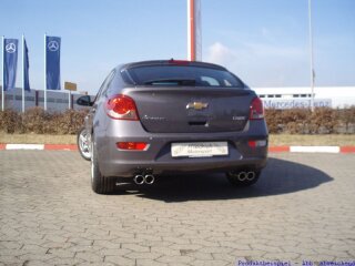 FMS Duplex-Sportauspuff Stahl Chevrolet Cruze Fließheck 5-Türer KL1J 1.7TD 96kW