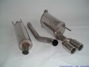 FMS Gruppe A Anlage Edelstahl Opel Tigra A (95-00) 1.4l...