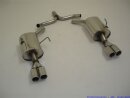 FMS Duplex-Sportauspuff V2A Opel Vectra C Caravan 3l V6...