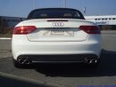 FMS 3 Zoll 76mm Duplex-Sportauspuff V2A Audi A5 Cabrio...