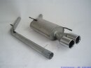 FMS Sportauspuff Stahl VW Bus T4 kurze Radstand Front...