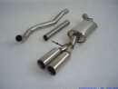 FMS Sportauspuff Edelstahl VW Bus T5 langer Radstand...