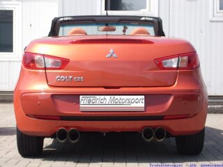 FMS Duplex-Sportauspuff Stahl Mitsubishi Colt CZC Cabrio (Z30,Z3B)1.5Turbo 110kW