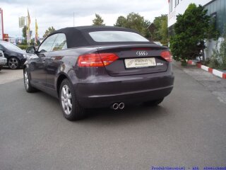 FMS Sportauspuff Stahl Audi A3 Cabrio Frontantrieb (8P,ab 01.08) 2.0l TDI 103kW