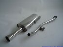 FMS Sportauspuff Edelstahl BMW 3er E30 (3/1,3/R) 316i...