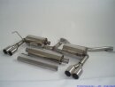 FMS Gruppe A Duplex-Anlage V2A Opel Signum (03-) 1.9l...