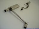 FMS Gruppe A Duplex-Anlage V2A Opel Kadett E (86-91) 1.4...