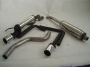 FMS Gruppe A Duplex-Anlage Edelstahl Opel Corsa D (S-D,ab...