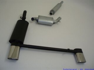 FMS Gruppe A Duplex-Anlage Stahl VW Golf II (19E,83-92) 1.8l G60 118kW 961403D-x