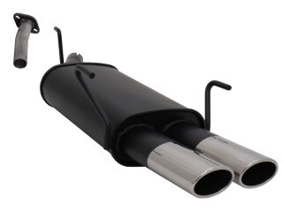 Novus Sport exhaust group N 2 x 85/58 mm AM-Design