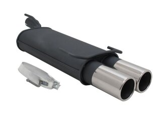 Novus Sport exhaust group N 2 x 90 mm M-Design