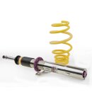 coilover Variant 3 inox Separately adjustable compression and rebound stage damping.