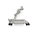 Evolution Line complete exhaust system (Titanium)