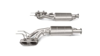 Evolution Line complete exhaust system (Titanium)