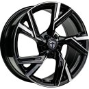 Tomason AR1 8x18 5/112 ET35 NB66,6 Black Diamond Polished