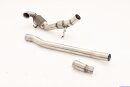 76mm downpipe with 200 cells HJS sport-catalyst stainless...