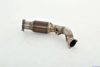 76mm downpipe with 200 cells HJS sport-catalyst stainless steel