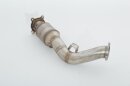 76mm downpipe with 200 cells HJS sport-catalyst stainless...