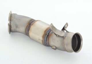 Friedrich Motorsport 90mm Downpipe mit 200 Zellen Sport-Kat. Edelstahl