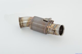 90mm downpipe with 200 cells HJS sport catalyst stainless steel