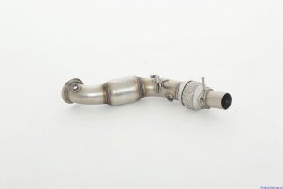 Friedrich Motorsport 3 Zoll (76mm) Downpipe mit 200 Zellen Sport-Kat. Edelstahl