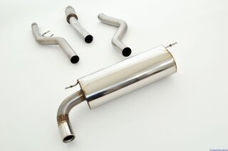 76mm catback-system stainless steel