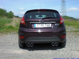 63.5mm catback-system with tailpipe left & right aluminised steel