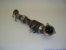 76mm downpipe with 200 cells HJS sport-catalyst stainless...