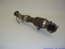 76mm downpipe with 200 cells HJS sport-catalyst stainless steel