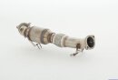 76mm downpipe with 200 cells HJS sport-catalyst stainless...