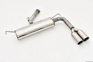 back-silencer stainless steel