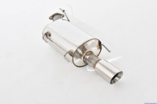 back-silencer stainless steel