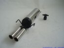 back-silencer stainless steel