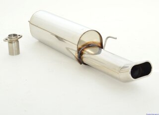 back-silencer stainless steel