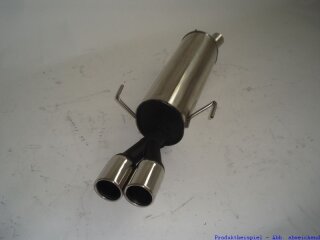 back-silencer stainless steel