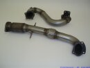 76mm downpipe with 200 cells HJS sport-catalyst stainless...