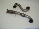 76mm downpipe with 200 cells HJS sport-catalyst stainless...