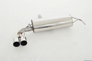 back-silencer stainless steel