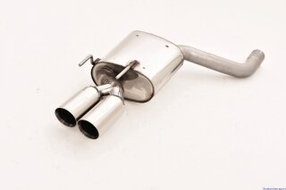 back-silencer stainless steel