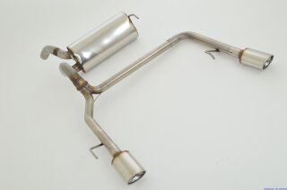 back-silencer stainless steel