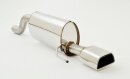 back-silencer stainless steel