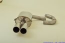 back-silencer stainless steel