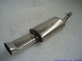 back-silencer stainless steel